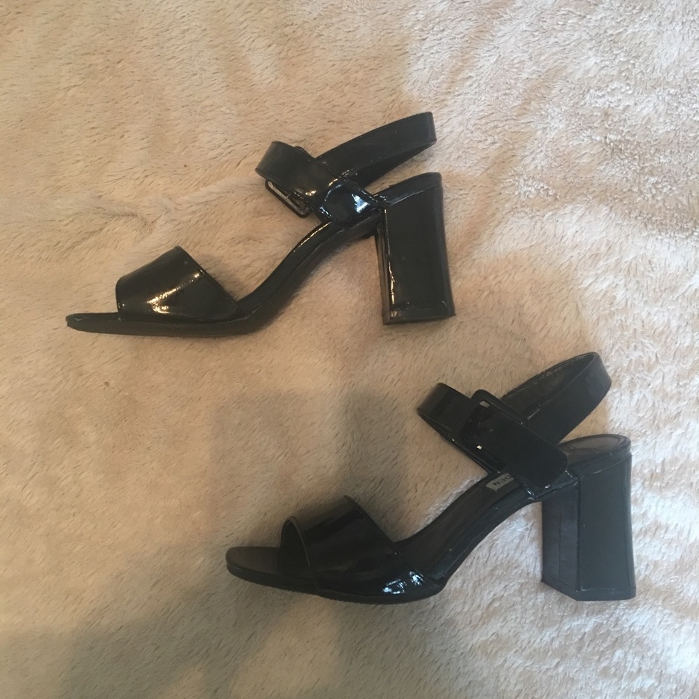 Steve Madden Blakey Black Heeled Sandal